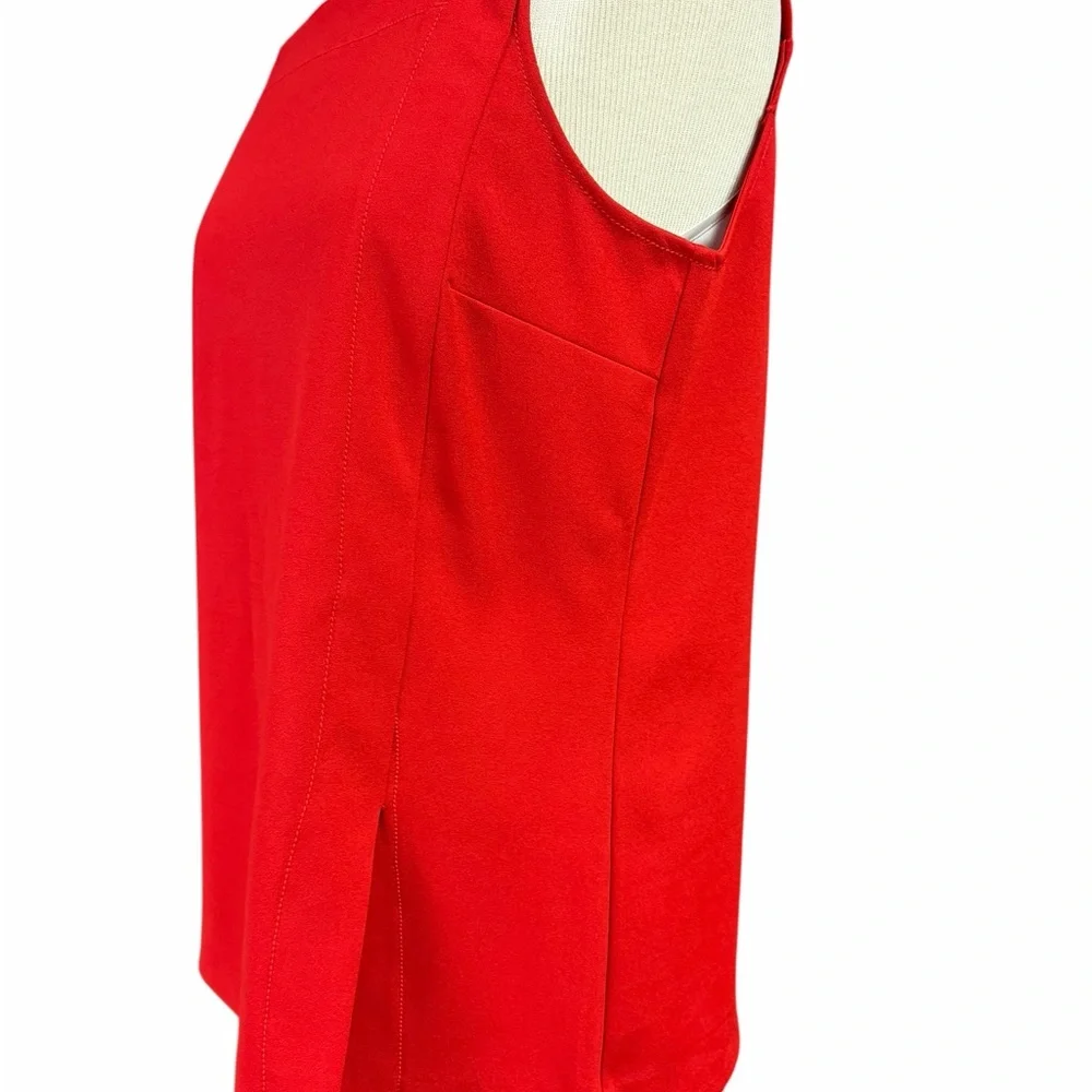 Ann Taylor Red Square Neck Tank Top – Size Medium